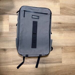 NOBULL Waxed Canvas Backpack 23L Charcoal Gray